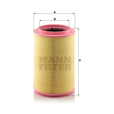 MANN-FILTER Vzduchový filtr C331630/2 – Zboží Mobilmania