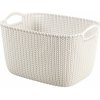 Úložný box CURVER 226391 Košík KNIT 8L - krémový (03674-X64)