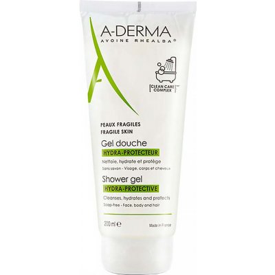 A-Derma Hydra-Protective hydratační sprchový gel 200 ml