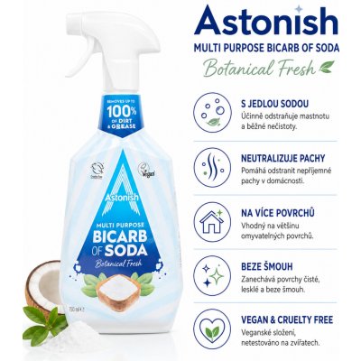Astonish Víceúčelová jedlá soda 750 ml – Hledejceny.cz