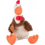 Trixie Plyšový kohout sedící, se zvukem 22 cm – Zboží Dáma