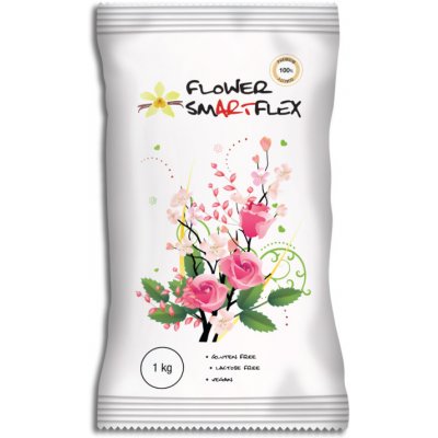 Smartflex Modelovací fondán na květiny Flower vanilkový 1 kg – Zboží Dáma