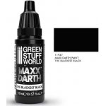 Green Stuff World: Maxx Darth Black Paint 17ml – Zboží Živě
