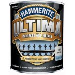 Akzo Nobel Hammerite ULTIMA barva hladká 3v1 přímo na rez a všechny druhy kovů antracitová RAL 7016, 0,75L , Stupeň: lesk – Sleviste.cz