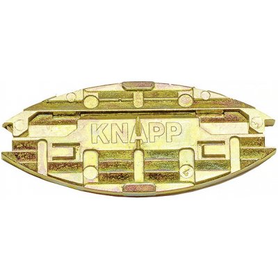 Knapp K026 METAL zásuvný spoj (1 pár lamelka, 2x vrut 3x13, 2x vrut 3x25) – Zboží Mobilmania