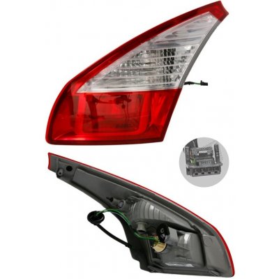 ZADNÍ SVĚTLO, LAMPA PRAVÉ HATCHBACK RENAULT MEGANE III, 10.08-11.13, RENAULT MEGANE III, 11.13-09.16 OE: 265500009R 043857, 43857 Valeo – Hledejceny.cz