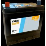 Exide Excell 12V 45Ah 330A EB451 – Zboží Mobilmania