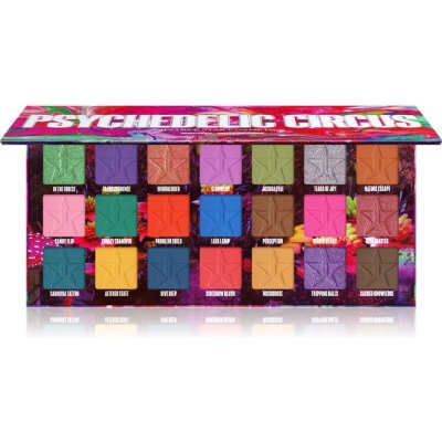 Jeffree Star Cosmetics Psychedelic Circus paletka na oči 21 x 1,5 g – Zbozi.Blesk.cz