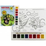 Krtek omalovánka s vodovými barvami a štětcem – Zboží Dáma