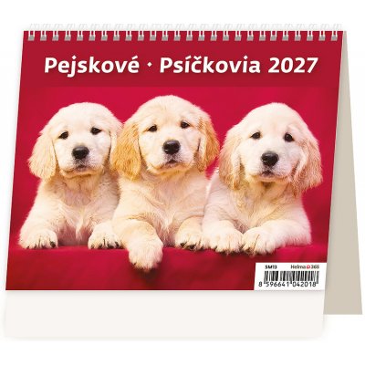 stolní MiniMax Pejskové/Psíčkovia 17,1cm x 13,9cm, SM13-27 2027 – Hledejceny.cz