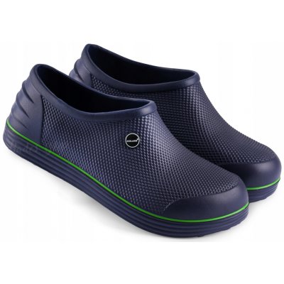 Dámské pěnové holínky modré nepromokavé nazouvací – Zboží Mobilmania