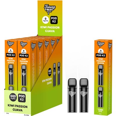 Toovap Kiwi Passion Guava 0 mg – Zboží Dáma