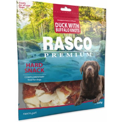 RASCO Premium uzle bůvolí 5 cm s kachním masem 500 g – Zboží Mobilmania