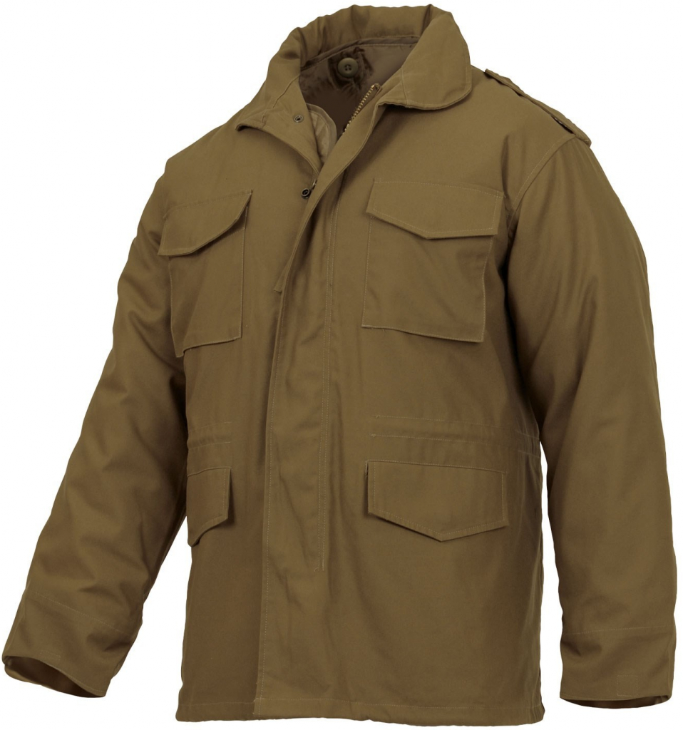 Rothco bunda US M65 s vložkou coyote brown