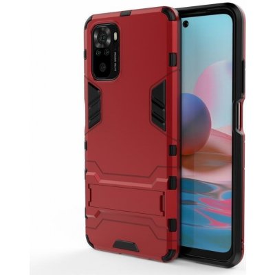 Pouzdro Guard odolné hybridní Xiaomi Redmi Note 10 4G/Redmi Note 10S/Poco M5s - červené – Zbozi.Blesk.cz