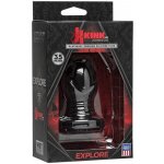 Doc Johnson Kink Wet Works Explore Platinum Premium Silicone Plug 3,5" – Zboží Mobilmania