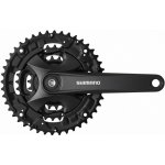 Kliky SHIMANO FC-MT100-L 175mm 40-30-22, černé, bez krytu, 9 speed, pro osu čtyřhran – Zboží Dáma