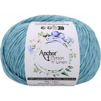 Anchor Cotton ‚n‘ Linen 35 Aqua