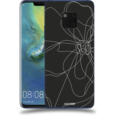 Pouzdro ACOVER Huawei Mate 20 Pro s motivem Line Flower I – Zbozi.Blesk.cz