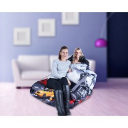 BeanBag 189x140 City s popruhy