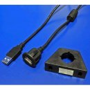 Goobay 95445 USB 2.0 A M - USB 2.0 A F, 1,2m, černý