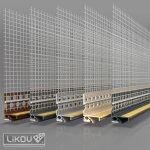 Likov okenní lišta hnědá LS2-FLEX – HobbyKompas.cz