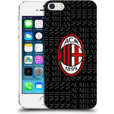 Pouzdro HEAD CASE Apple Iphone 5/5S/SE 2015 Fotbal - Ac Milan červená a šedá – Zboží Mobilmania
