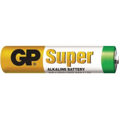 GP SUPER alkalická baterie LR03 AAA 1 ks – Zbozi.Blesk.cz