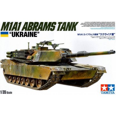 Tamiya M1A1 Abrams Tank Ukraine 1:35 – Zbozi.Blesk.cz