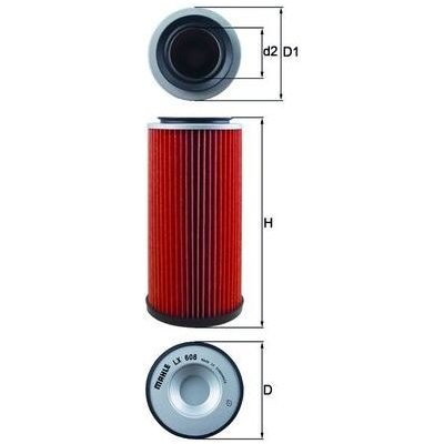 Vzduchový filtr KNECHT LX 608 – Hledejceny.cz