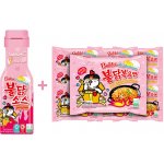 Samyang Buldak Ramen set omáčka Carbonara 200g a Hot Chicken Carbonara 10 x 130 g – Zboží Dáma