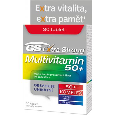 GS Extra Strong Multivitamin 50+ 30 tablet