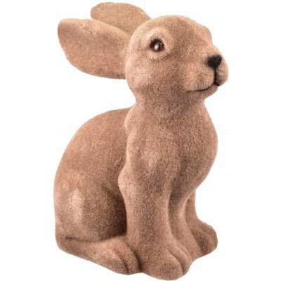 Harasim Dekorační zajíc hnědý 25 cm – Zboží Dáma