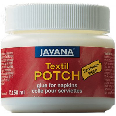 TEXTIL POTCH Lepidlo na ubrouskovou techniku 150 ml / 250 ml