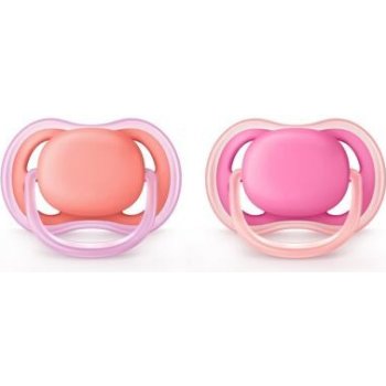 Avent šidítko Ultra Air pink 2 ks