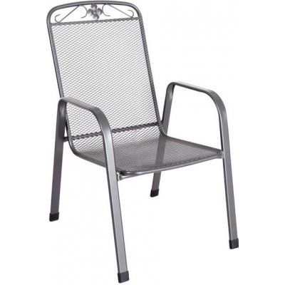 Sunfun Zahradní židle Savoy, kov, 57 cm 879000 – Zboží Mobilmania