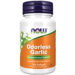 Now Foods Odorless Garlic česnekový extrakt bez zápachu 100 softgelových kapslí – Hledejceny.cz