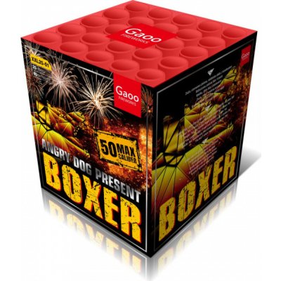 Gaoo Fireworks Ohňostroj BOXER baterie 25 ran XXL25-01