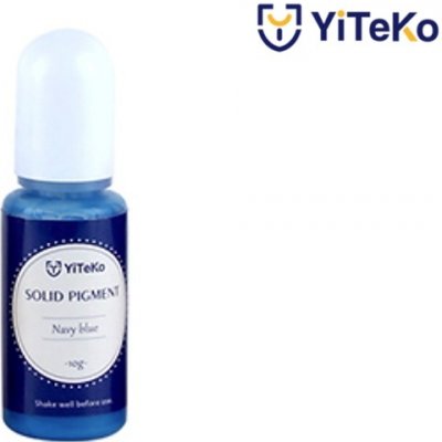 YiTeKo Tekutý pigment Solid 14 námořnická modrá 10 ml
