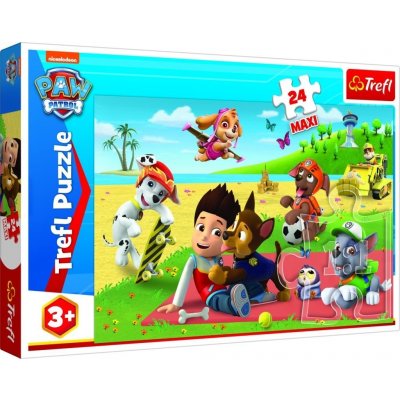 Trefl 24 MAXI dílků Paw Patrol Tlapková patrola 14346 – Zboží Mobilmania