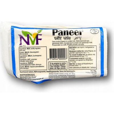 Indický sýr Paneer 400 g – Hledejceny.cz