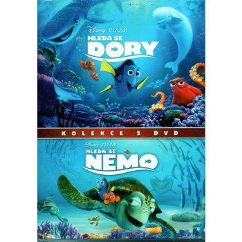 KOLEKCE HLEDÁ SE NEMO + HLEDÁ SE DORY DVD