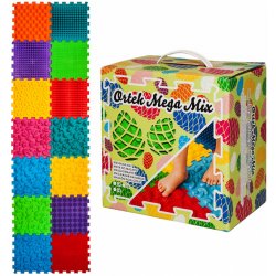 Ortek Masážní ortopedická podložka Puzzle "Mega Mix" 14 modulů