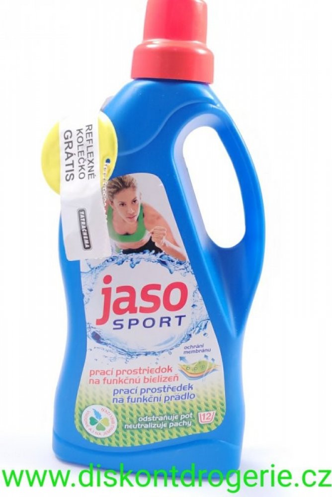 Jaso Sport tekutý prací prostředek na funkční prádlo 12 PD 750 ml |  Srovnanicen.cz