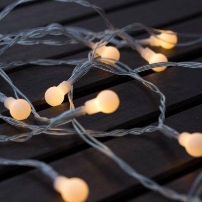 DecoLED DecoLED LED světelný řetěz na baterie teple bílá 10 diod 2,1m – Zboží Mobilmania