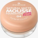 Essence NATURAL MATTE MOUSSE pěnový make-up 04 16 g – Zboží Dáma