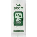 Beco Bamboo Čistící ubrousky pro psy neparfémované 80 ks – HobbyKompas.cz