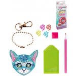 GRAFIX Diamantové malování Výroba klíčenky set 3 druhy – Hledejceny.cz