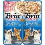 Twin Packs Tuna & Chicken in Scallop Broth 2 x 40 g – Sleviste.cz
