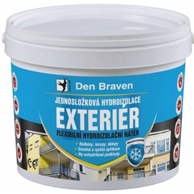 Den Braven Hydroizolace jednosložková exteriér 13kg – Zbozi.Blesk.cz